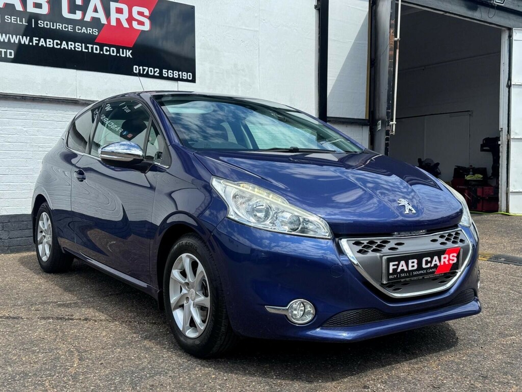 Peugeot 208 1.4 E-hdi Allure Egc Euro 5 Ss Blue #2