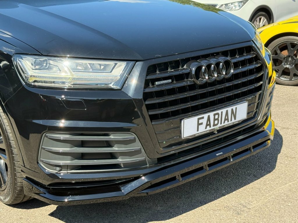 Audi Q7 3.0 Tdi V6 50 S Line Tiptronic Quattro Euro 6 Ss Black #12