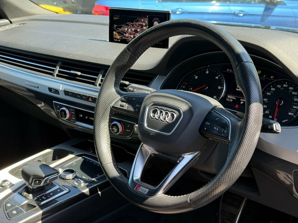 Audi Q7 3.0 Tdi V6 50 S Line Tiptronic Quattro Euro 6 Ss Black #13