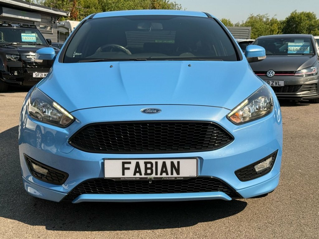 Ford Focus 1L St-line Blue #4