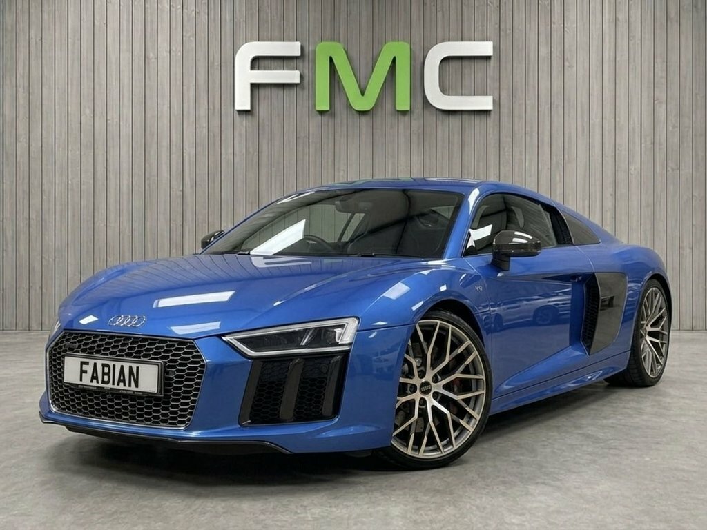 Audi R8 Coupe Blue