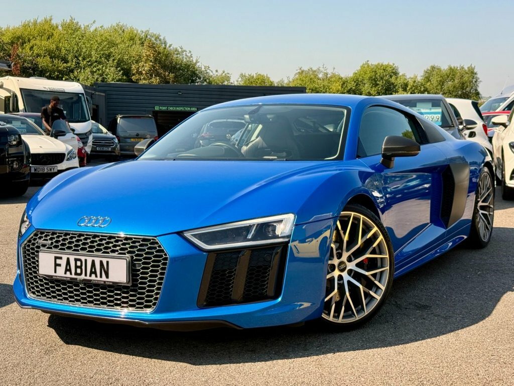 Audi R8 Coupe Blue #2