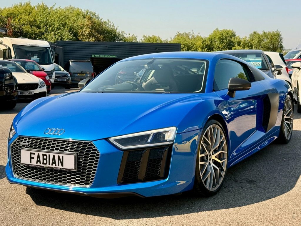 Audi R8 Coupe Blue #3
