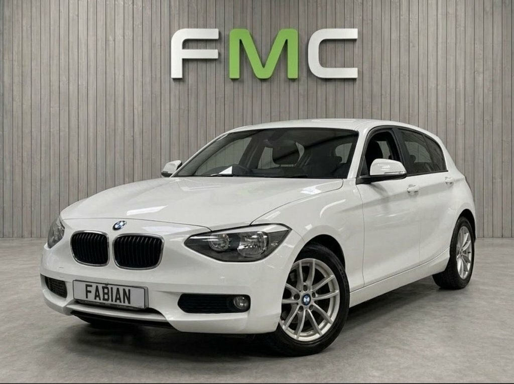 BMW 1 Series 1.6L Efficientdynamics White