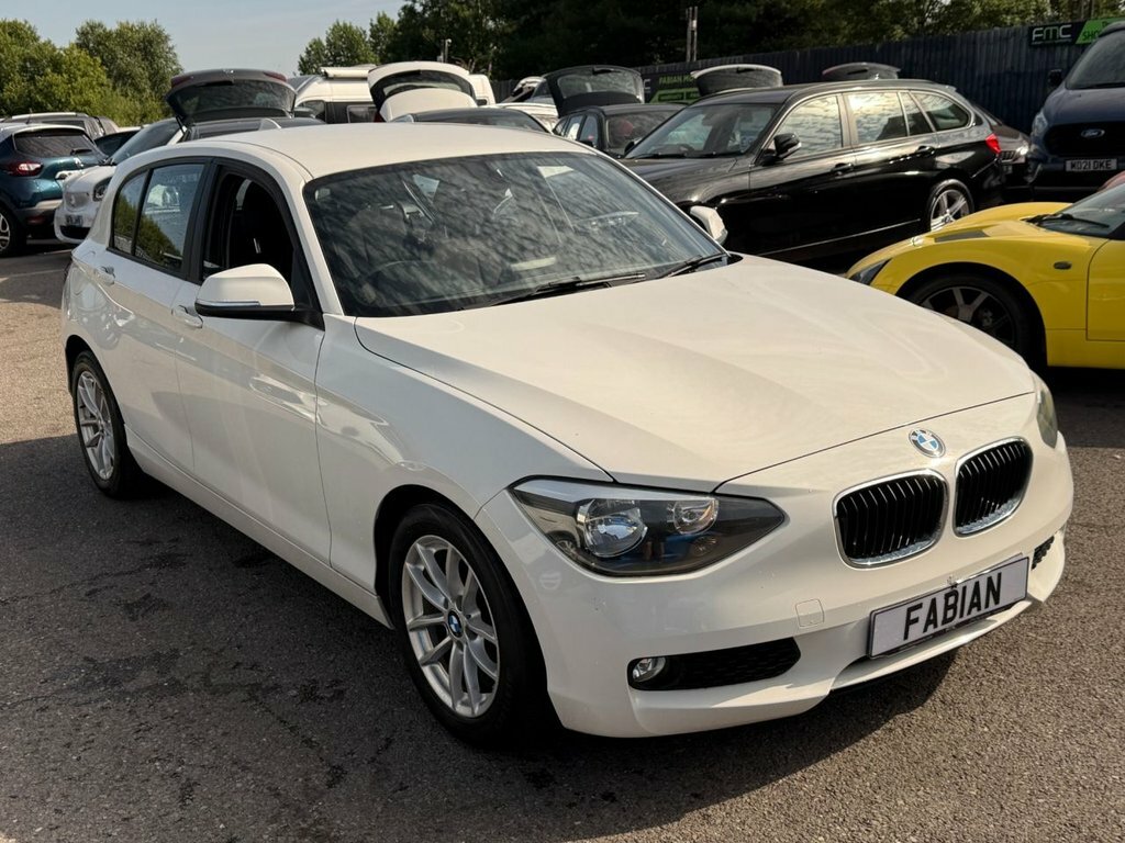 BMW 1 Series 1.6L Efficientdynamics White #6