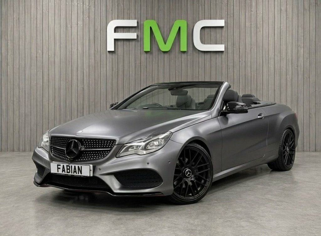 Mercedes-Benz E Class 2.1L Amg Sport Red