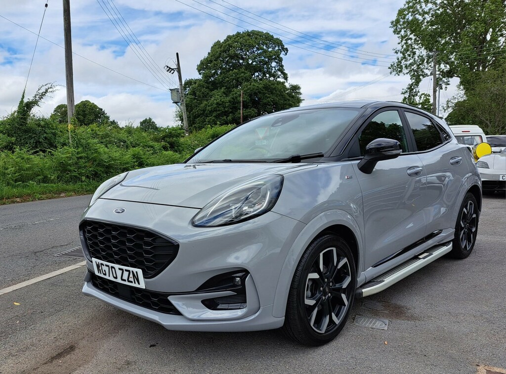 Ford Puma Suv 1.0 T Ecoboost Mhev St-line X 2020 Grey #2