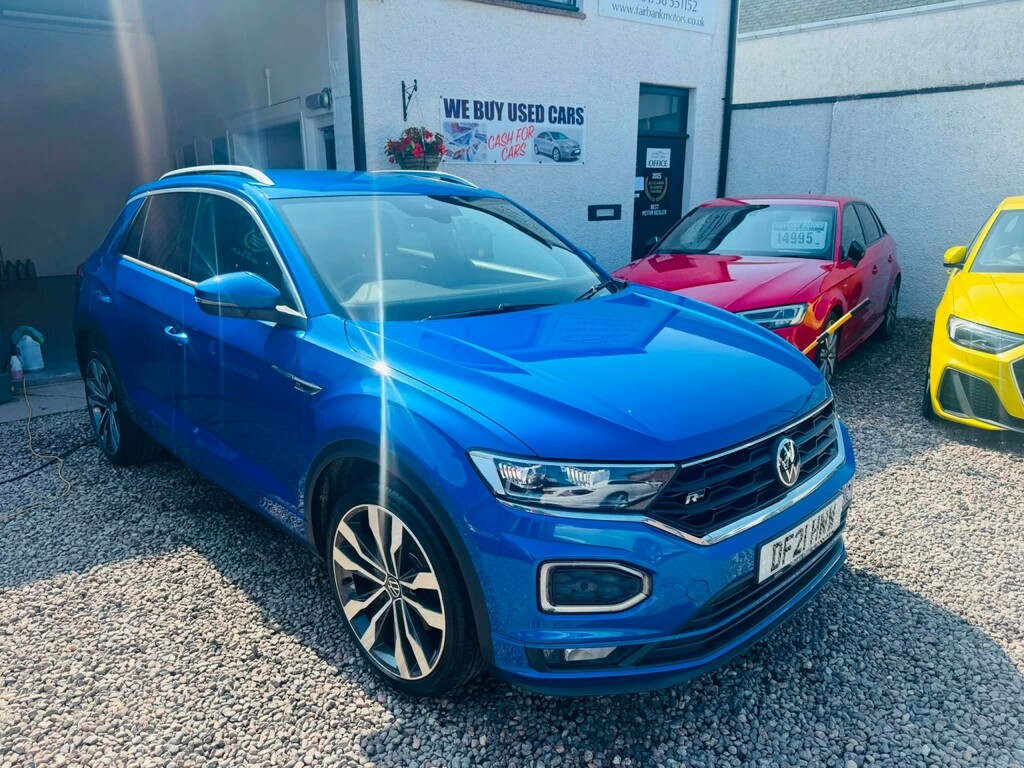Volkswagen T-Roc 2.0 Tdi Evo R-line Blue #2