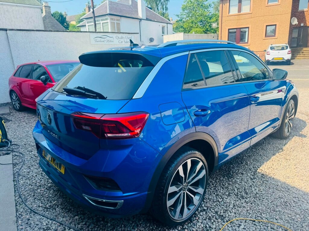 Volkswagen T-Roc 2.0 Tdi Evo R-line Blue #3