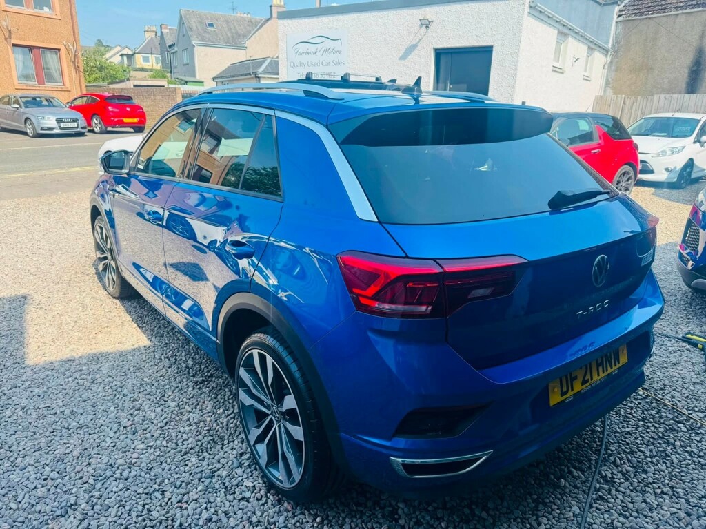 Volkswagen T-Roc 2.0 Tdi Evo R-line Blue #4