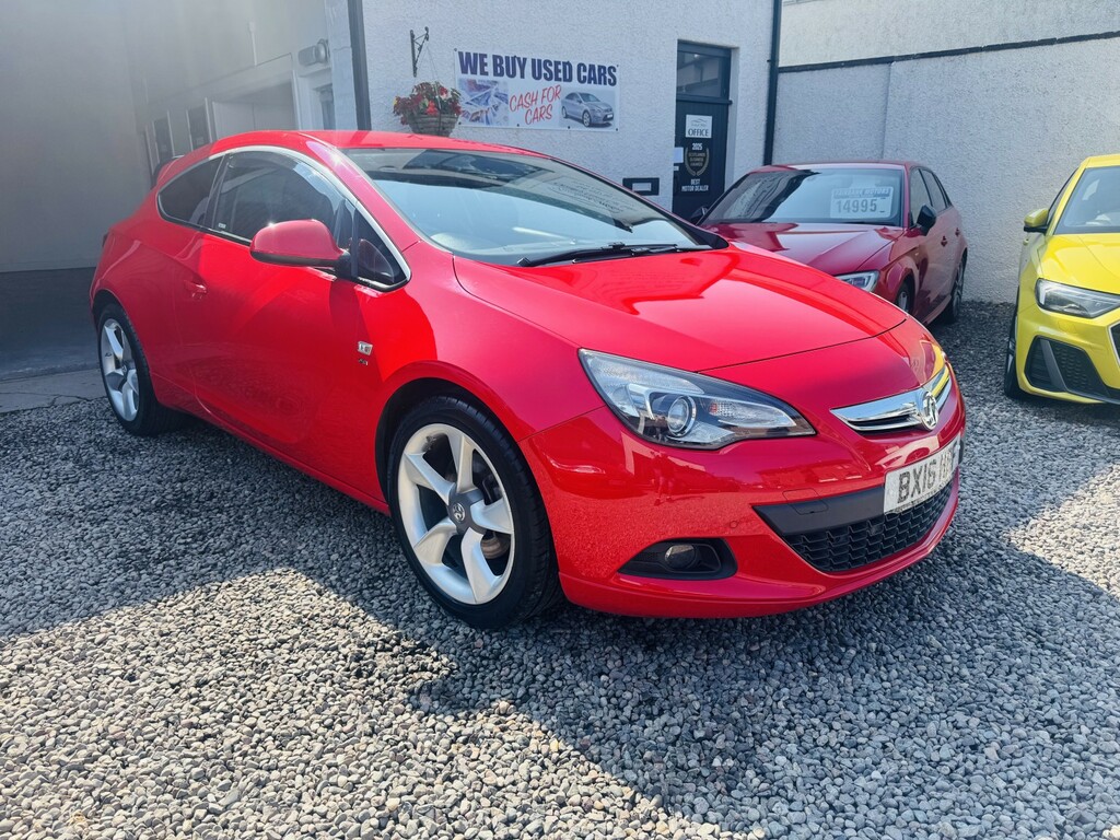 Vauxhall Astra GTC 1.4 I Turbo Sri Red