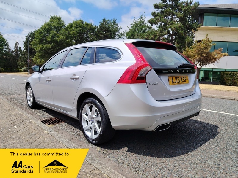 Volvo V60 2.4 D5 Se Lux Silver #5