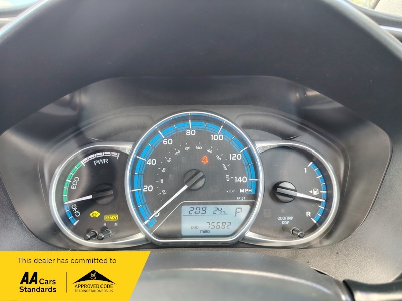 Toyota Yaris 1.5 Vvt-h Excel Hatchback Hybrid E-cvt White #27