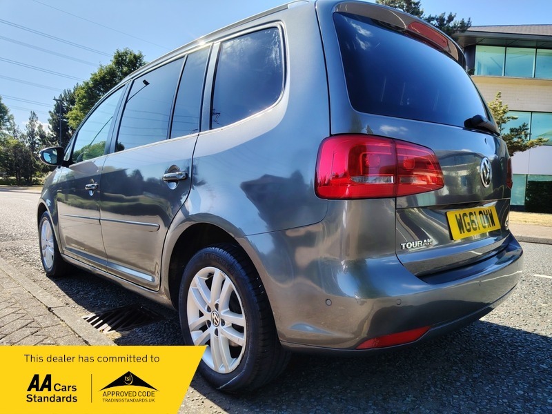Volkswagen Touran Se Tdi Dsg Black #20