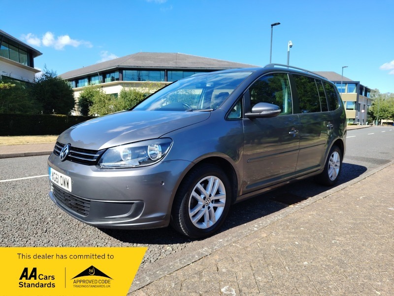 Volkswagen Touran 1.6 Tdi Se Mpv Grey #3