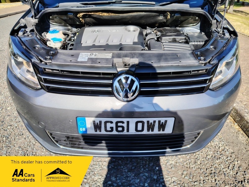 Volkswagen Touran Se Tdi Dsg Black #29