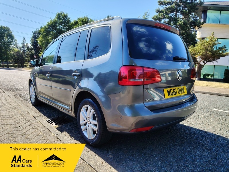 Volkswagen Touran 1.6 Tdi Se Mpv Grey #5