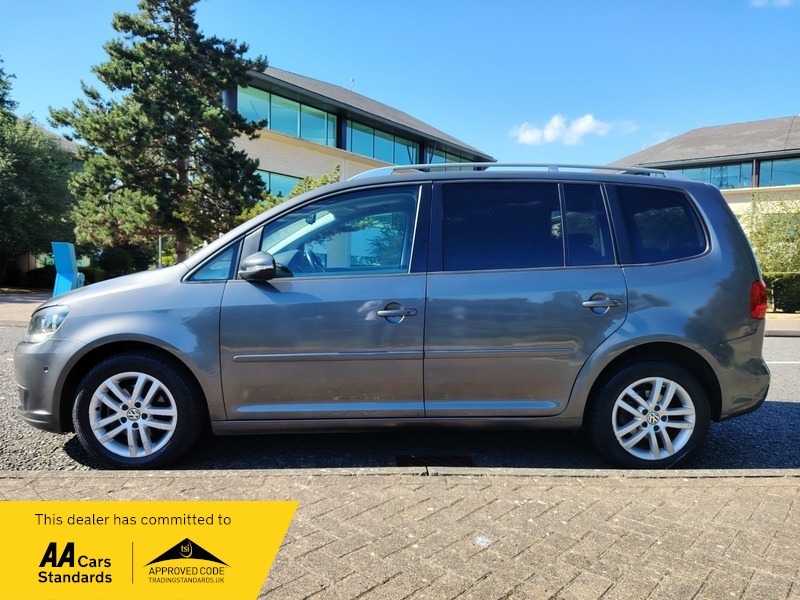 Volkswagen Touran 1.6 Tdi Se Mpv Grey #4