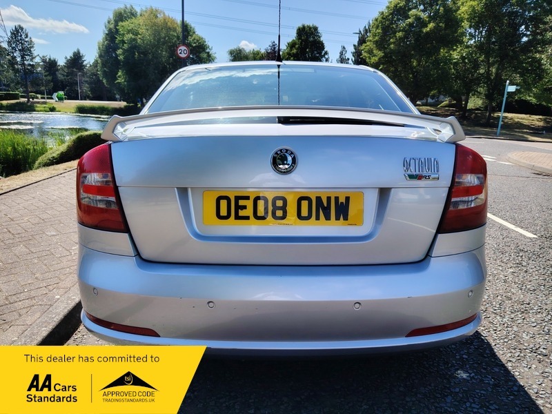 Skoda Octavia 2.0 Tdi Vrs Hatchback Silver #6
