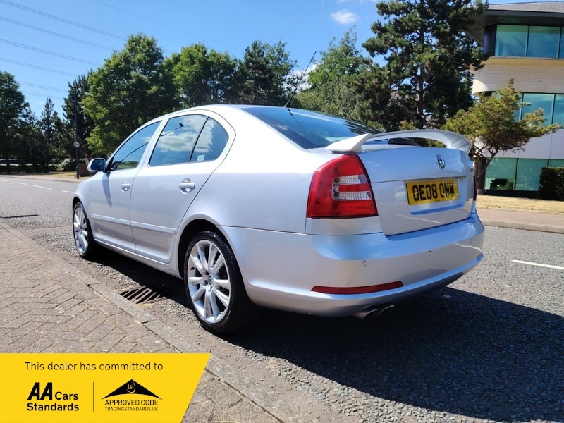 Skoda Octavia 2.0 Tdi Vrs Hatchback Silver #5
