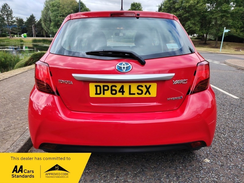 Toyota Yaris 1.5 Vvt-h Icon Hatchback Red #6