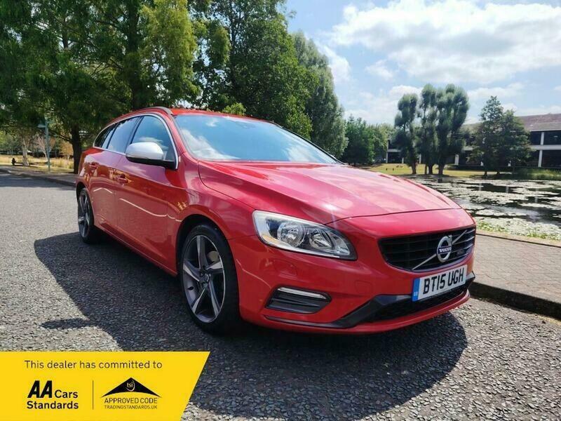 Volvo V60 2.0 D4 R-design Nav Red