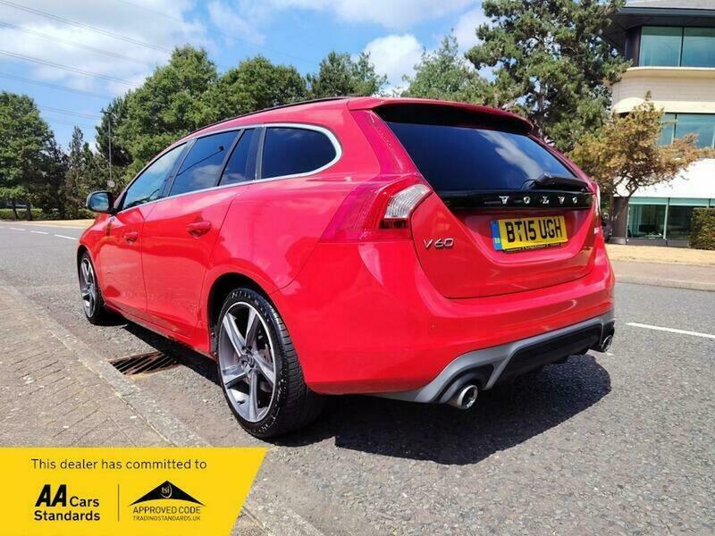 Volvo V60 2.0 D4 R-design Nav Red #5
