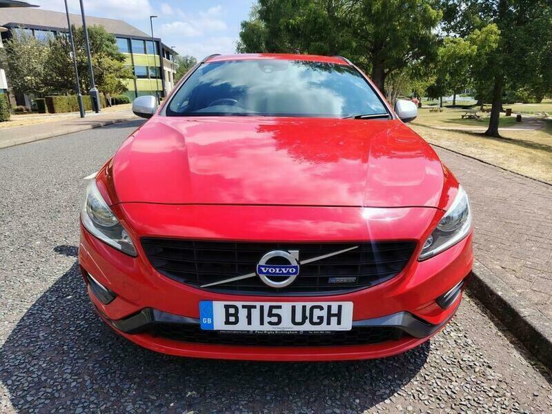 Volvo V60 2.0 D4 R-design Nav Red #2