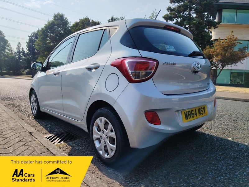 Hyundai I10 1.2 Se Hatchback Silver #5