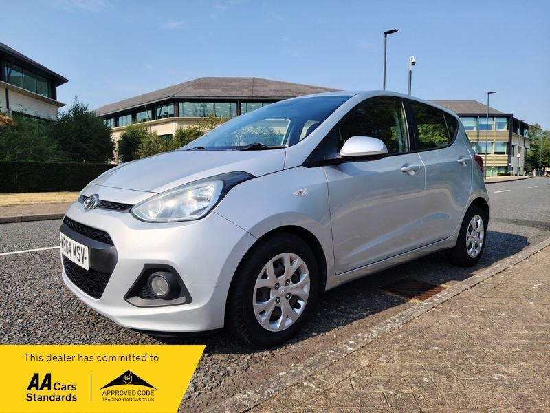 Hyundai I10 1.2 Se Hatchback Silver #3