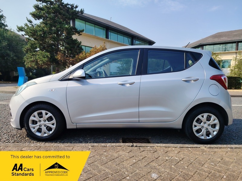 Hyundai I10 1.2 Se Hatchback Silver #4