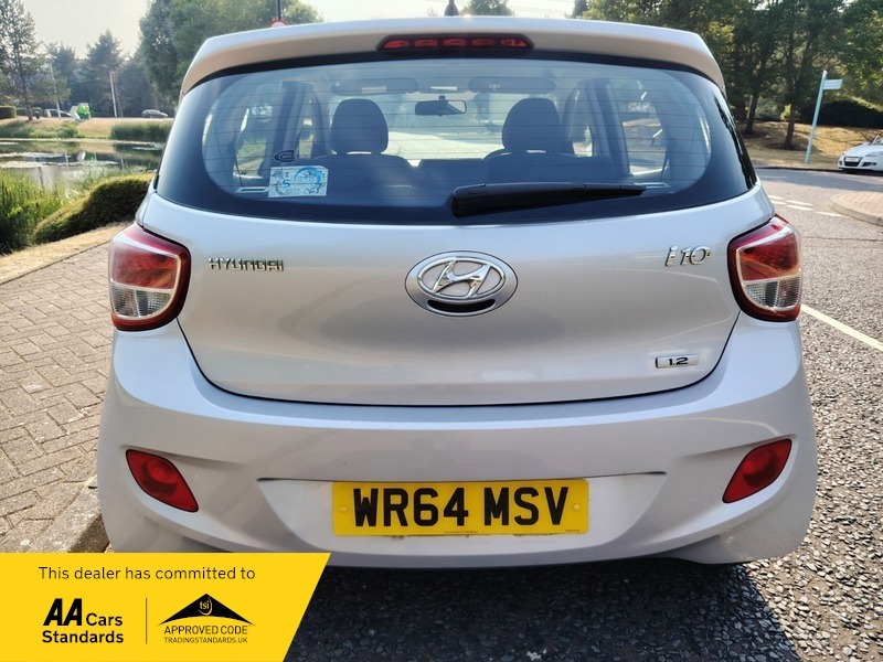 Hyundai I10 1.2 Se Hatchback Silver #6