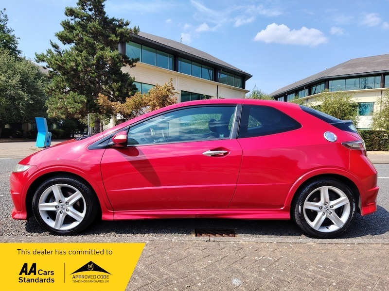 Honda Civic 1.8 I-vtec Type S Red #4