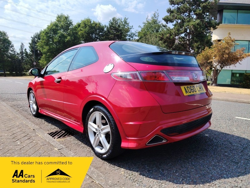 Honda Civic 1.8 I-vtec Type S Red #5