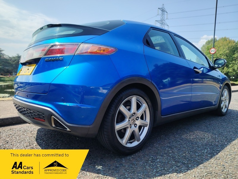 Honda Civic 1.8 I-vtec Type S Gt Hatchback Black #20