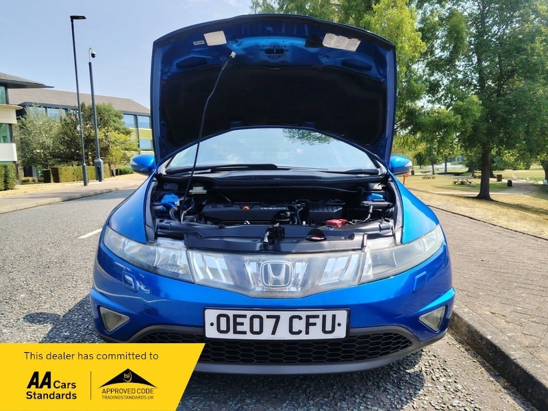 Honda Civic 1.8 I-vtec Type S Gt Hatchback Black #39