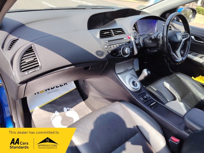 Honda Civic 1.8 I-vtec Type S Gt Hatchback Black #35