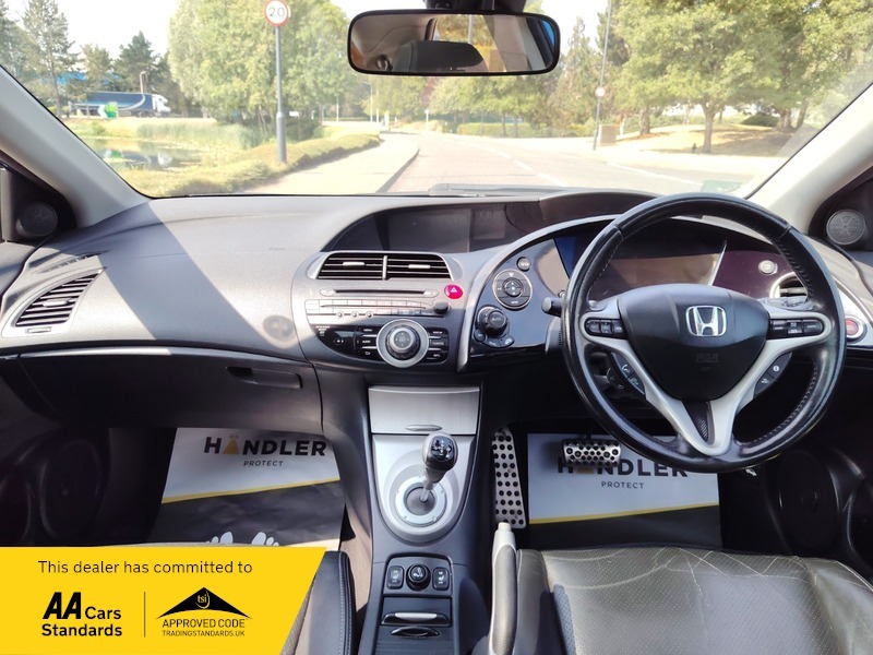 Honda Civic 1.8 I-vtec Type S Gt Hatchback Black #27