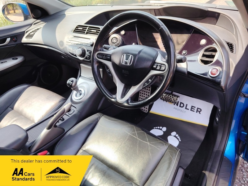 Honda Civic 1.8 I-vtec Type S Gt Hatchback Black #23