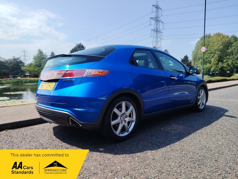 Honda Civic 1.8 I-vtec Type S Gt Hatchback Black #11