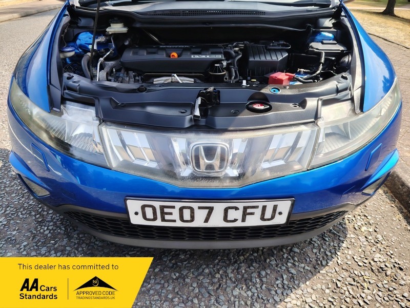 Honda Civic 1.8 I-vtec Type S Gt Hatchback Black #40