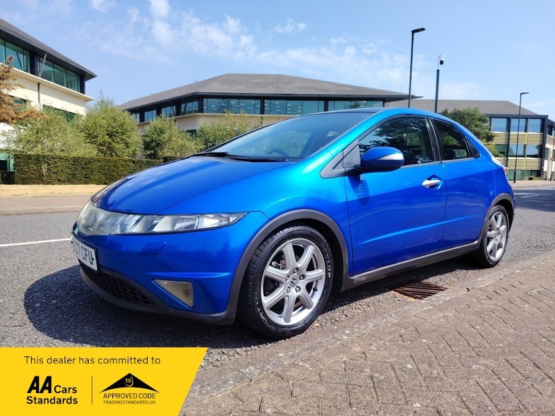 Honda Civic 1.8 I-vtec Ex Hatchback Blue #3
