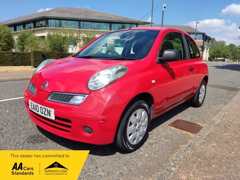 Nissan Micra 1.2 16V Visia Hatchback Red #3