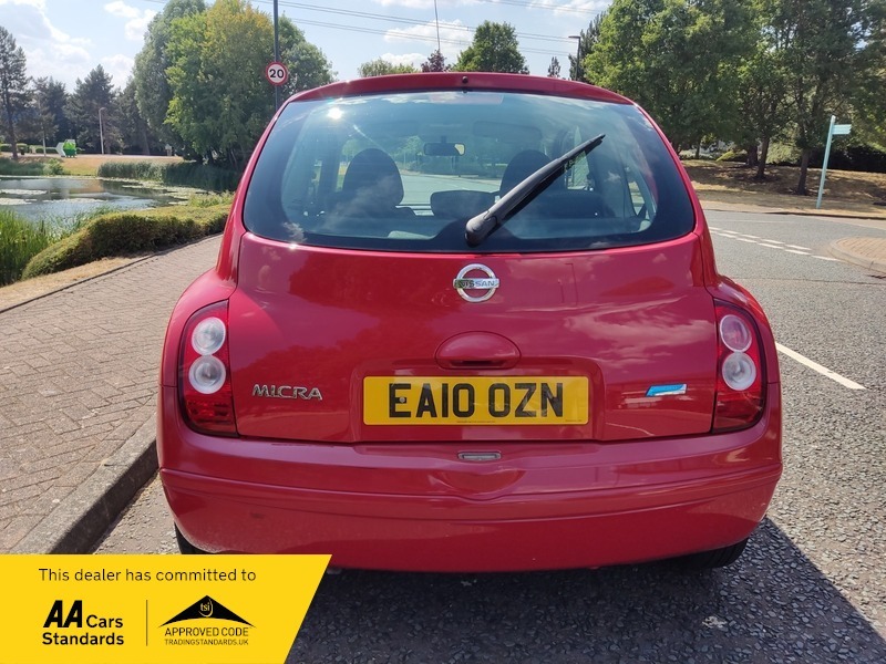 Nissan Micra 1.2 16V Visia Hatchback Red #6
