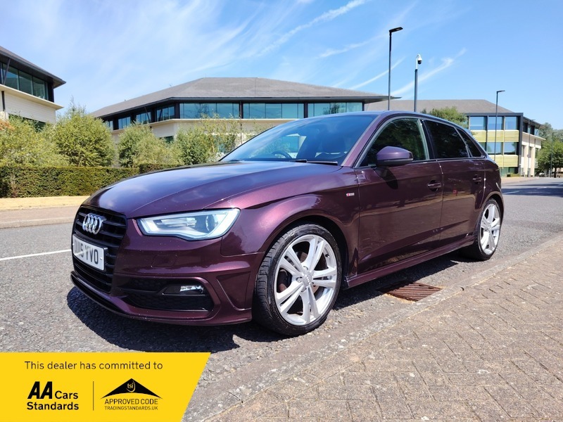 Audi A3 2.0 Tdi S Line OU15YVO Red #3