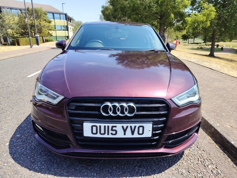 Audi A3 2.0 Tdi S Line OU15YVO Red #2