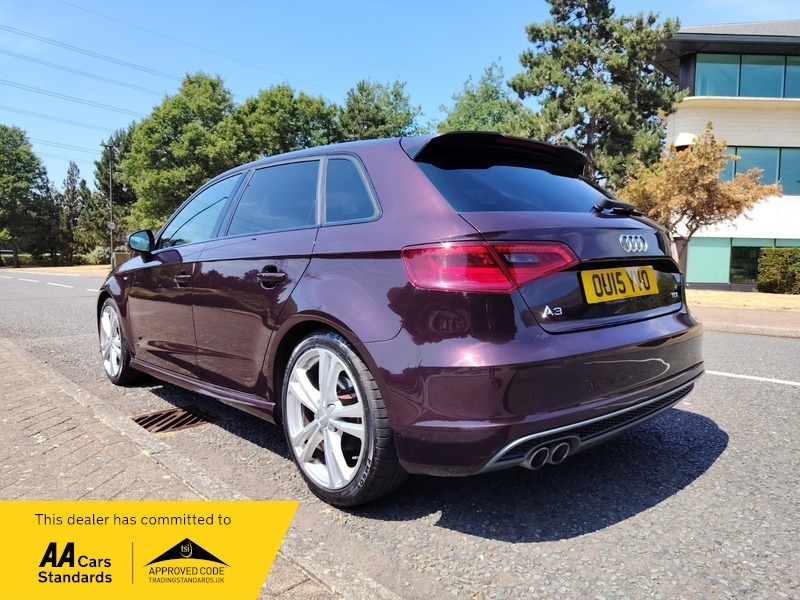 Audi A3 2.0 Tdi S Line OU15YVO Red #5