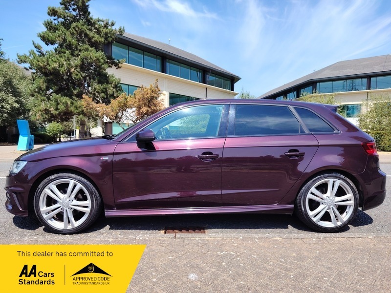 Audi A3 2.0 Tdi S Line OU15YVO Red #4