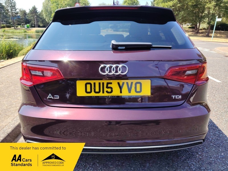 Audi A3 2.0 Tdi S Line OU15YVO Red #6