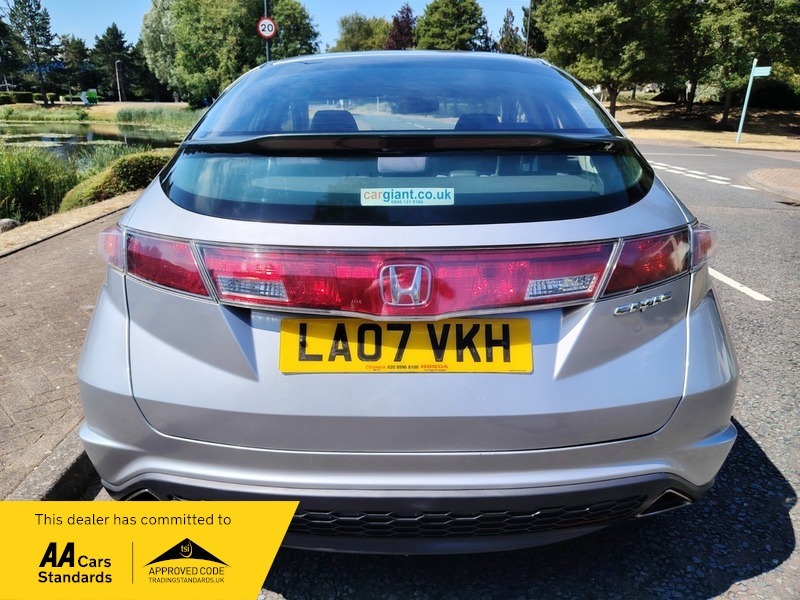 Honda Civic 1.8 I-vtec Es Hatchback Silver #6